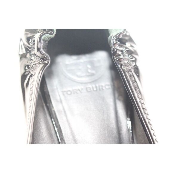 ladies black TORY BURCH flats size 8 - Picture 9 of 9